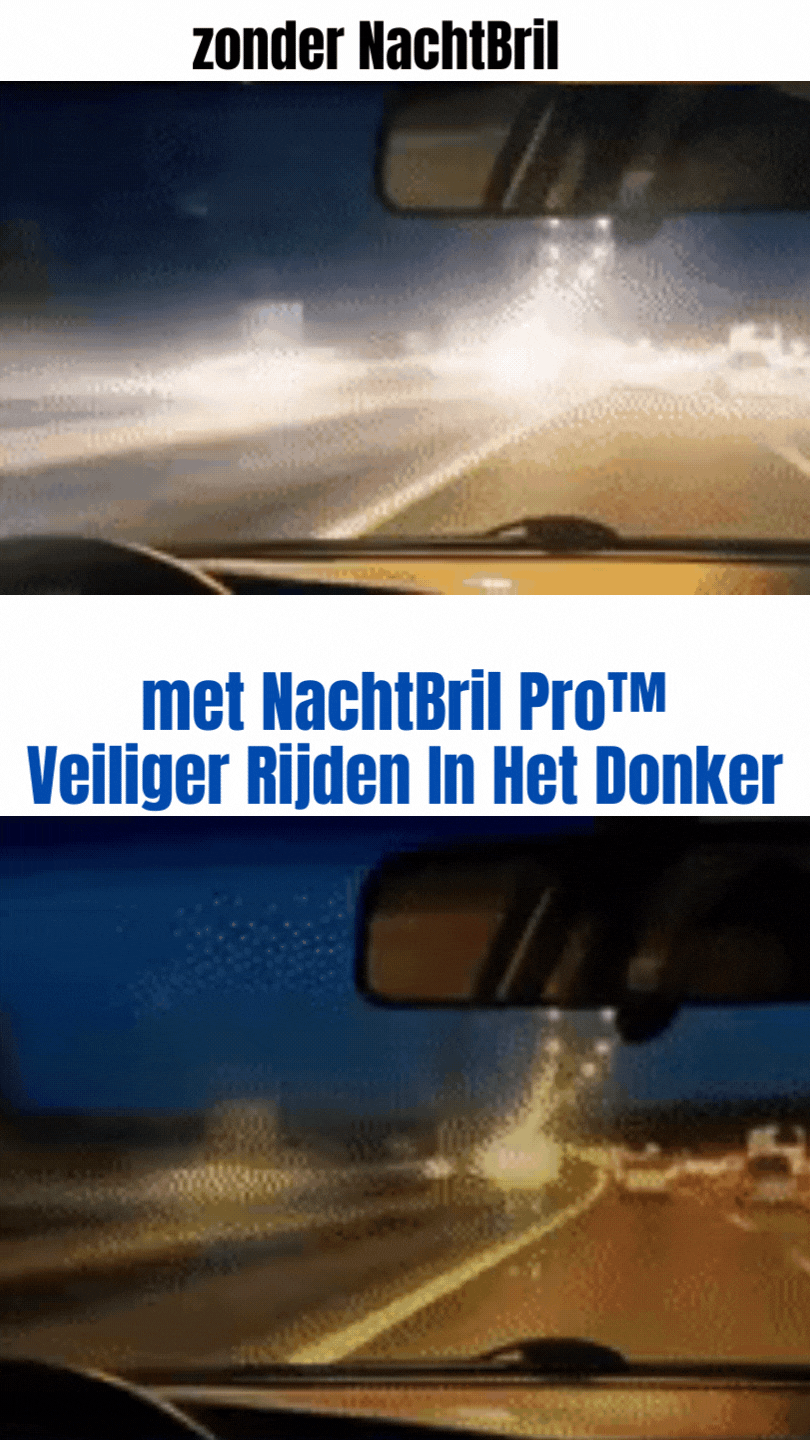 Nachtbril veilig rijden